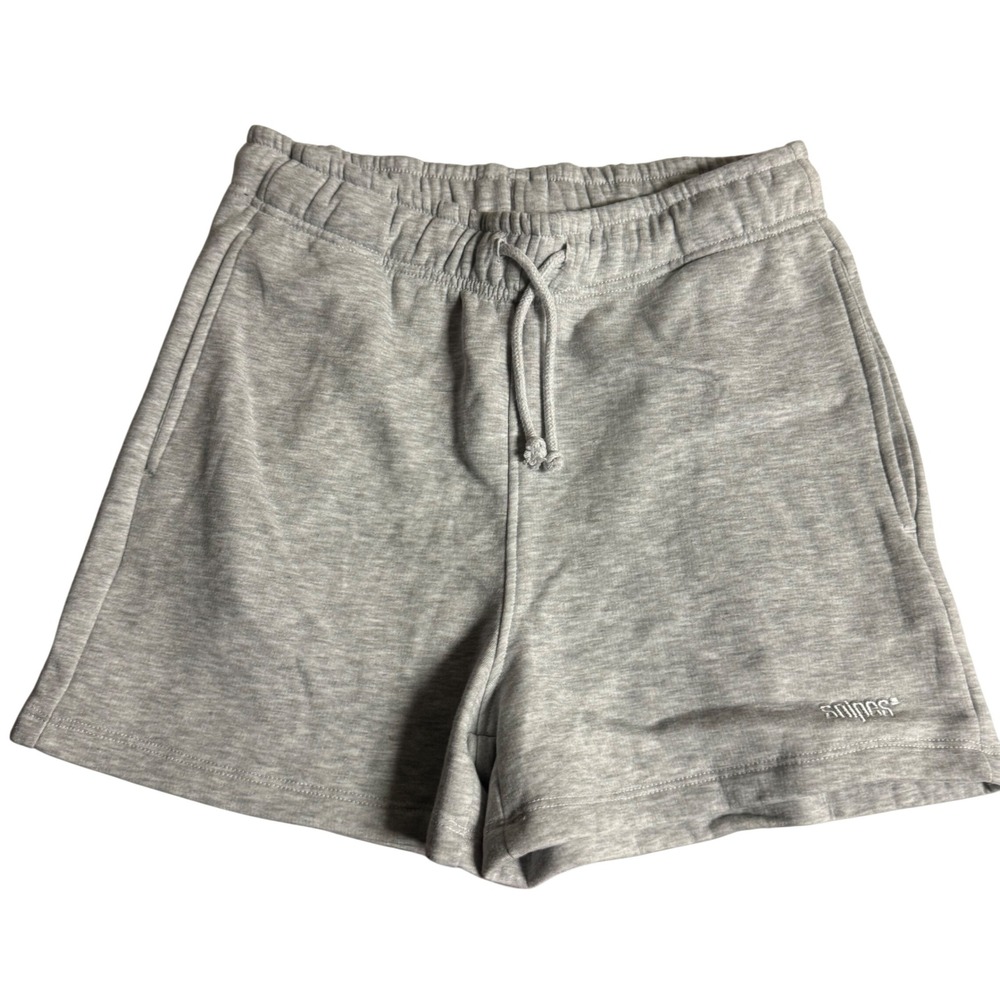 Snipes Mens Heather Gray Fleece Sweat Shorts Size Medium Streetwear‎ Drawstring